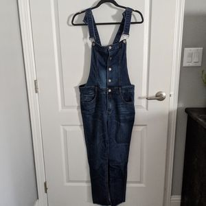 Denim overalls, size L